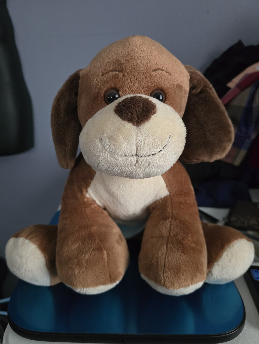 Retired 2010 Velvet Hugs Build A Bear Puppy Dog-Hypoallergenic-BAB Plush Teddy